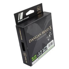 MAJOR CRAFT Dangan Braid-X NEW X8 150m #0.6 (Lime green)