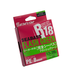 Seaguar R18 Seabass 200m #1.2 flash green