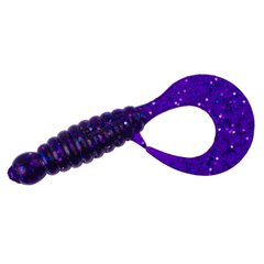 ANGRY BAITS Twister 1.6" 10pcs Violet