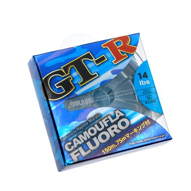 Applaud Sanyo GT-R 14lbs 100m #0.310mm Camoufla Fluoro