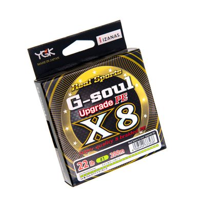 YGK G-Soul X8 Upgrade 200m #1.2 Light Green