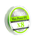 VARIVAS Max Power PE X8 150m #0.6 lime Green