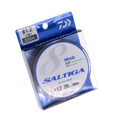Daiwa 8 Braid UVF Saltiga X8 200m #1.0 multicolor