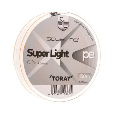 Toray Super Light Saltline PE 150m #0.3 orange