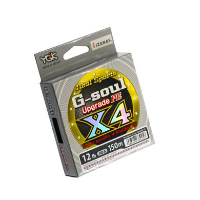 YGK G-Soul X4 Upgrade 150m #0.6 Grey